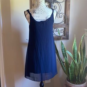 LUX Dress - Navy - Size S